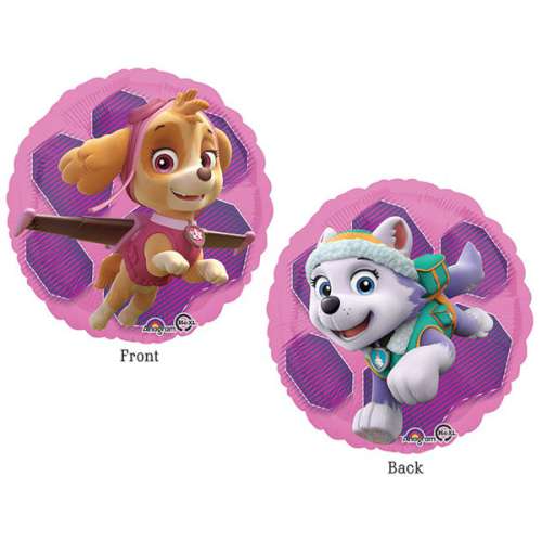 Paw Patrol Girls Foil Balloon - Click Image to Close